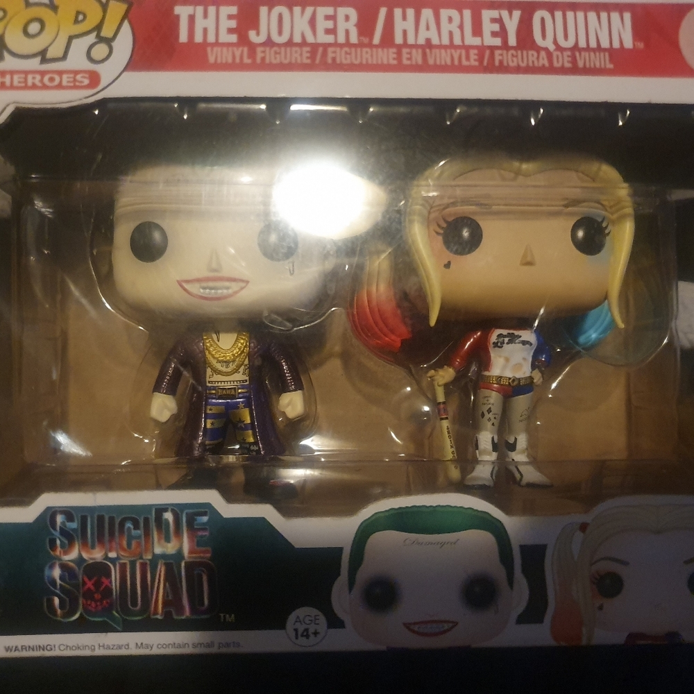 Harley Quinn and the Joker pop